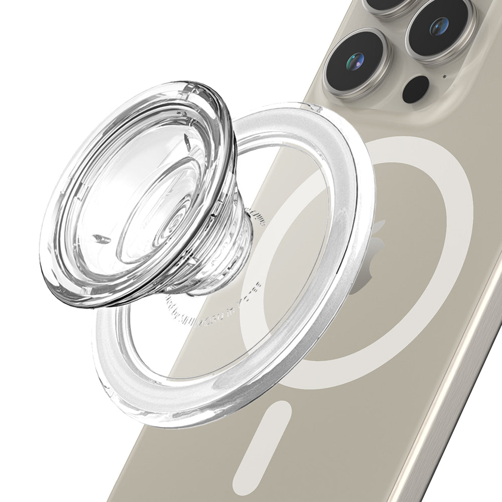 Sinjimoru | SMA-TIPI-STAN-CR | Sinjimoru M-Tipi Tok Stand Magsafe - Clear