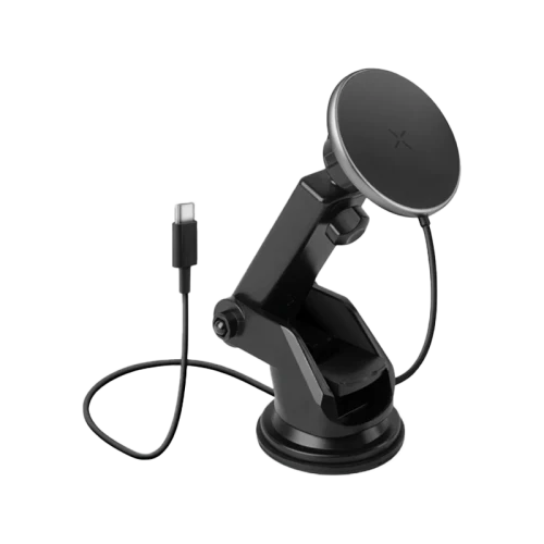 MAG-DRVD-GUN | ENERGEA Magdrive | Magsafe Compatible Aluminum Car Charger | Desktop/Airvent | Gun/Blk - GulfStore.com