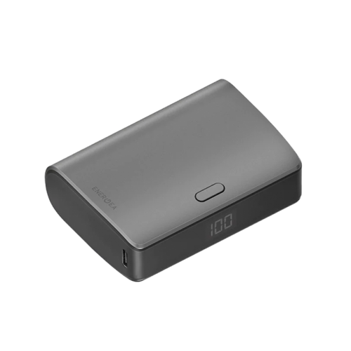 CP35-10K-GUN | ENERGEA Compac 35 | بنك طاقة عالمي 10000 ميلي أمبير في الساعة Pd35W | معدن مصقول