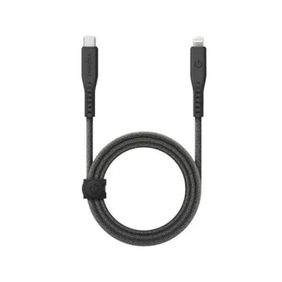 كابل ENERGEA FLOW USB-C إلى Lightning بطول 1.5 متر - أسود