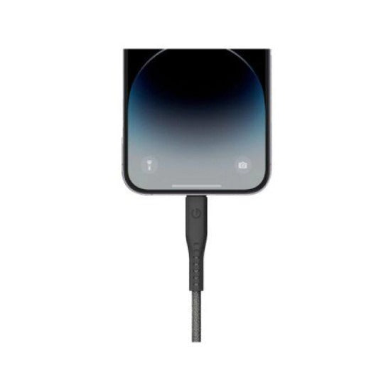 ENERGEA FLOW USB-C TO LIGHTNING CABLE 1.5M - BLACK