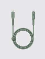 CBL-FLCL-GRN150M | ENERGEA Flow | USB-C To Lightning Cable | 1.5M | Green - GulfStore.com