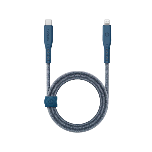 CBL-FLCL-BLU150M | ENERGEA Flow | USB-C To Lightning Cable | 1.5M | Blue - GulfStore.com