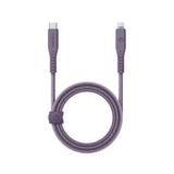 ENERGEA FLOW USB-C TO LIGHTNING CABLE 1.5M - PURPLE