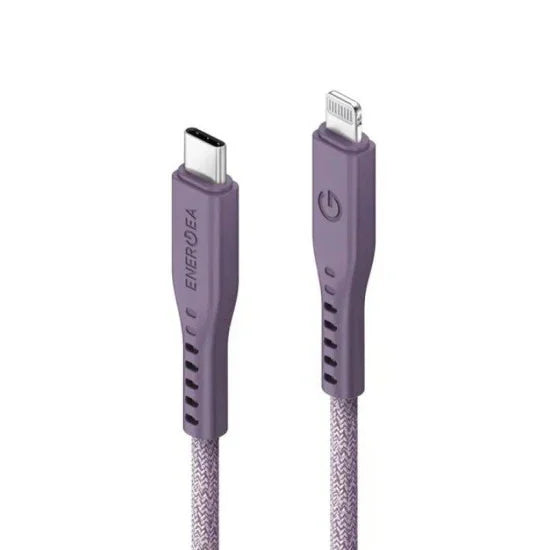كابل ENERGEA FLOW USB-C إلى Lightning بطول 1.5 متر - أرجواني