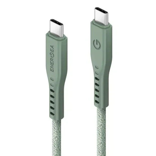 كابل ENERGEA FLOW USB-C إلى USB-C بطول 1.5 متر - أخضر