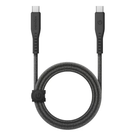 كابل ENERGEA FLOW USB-C إلى USB-C، 3 متر - أسود