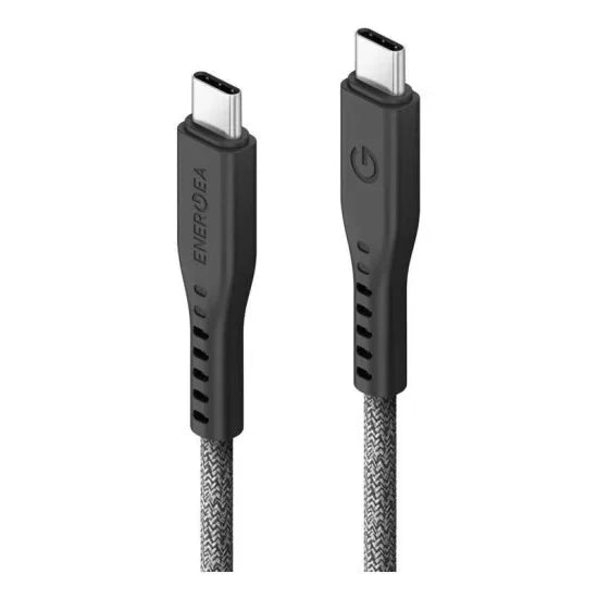 كابل ENERGEA FLOW USB-C إلى USB-C، 3 متر - أسود
