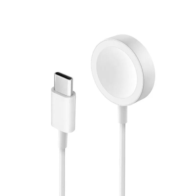 BAZIC GOCHARGE DEUCE CABLE- USB-C TO C WITH WATCH CHARGER 1.8M- WHITE