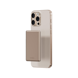 AP-MINI5K-GLD | ENERGEA Alupac Mini | 5000Mah Mini Aluminium Magsafe Compatible Power Bank | Gold