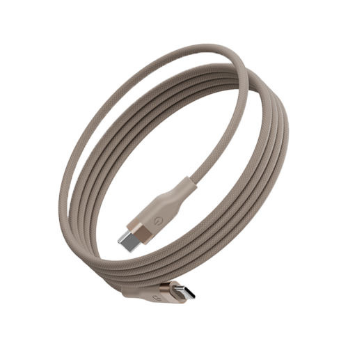 ENERGEA | Helix USB-C To USB-C Magnetic Cable 480Mbps 100W 1.5M - Gold