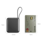ENERGEA | INTEGRA MINI 35 | 10000MAH POWERBANK WITH BUILT IN USB-C CABLE PD35W | GUN