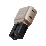 TGA-45-GLD | ENERGEA Travelgo Adapter 45 | 2C 45W | Gold - GulfStore.com