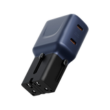 TGA-45-BLU | ENERGEA Travelgo Adapter 45 | 2C 45W | Blue - GulfStore.com
