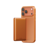 AP-10KQH-ORG | ENERGEA Alupac 10K | 10000Mah Ultra Light Aluminium Magsafe Compatible Power Bank | Orange