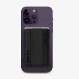 SkinArma Mag-Charge Card Holder With Grip Stand - Black