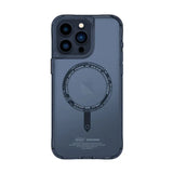 SkinArma Saido Mag-Charge Case For iPhone 15 Pro Max (Blue) - SK-2023IPP67-SDOMS-BLU