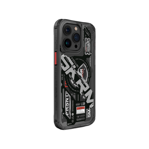 SkinArma Ekho MagSafe Case For IPhone 15 Pro Max - Black SK-2023IPP67-EKHO-BLK ,