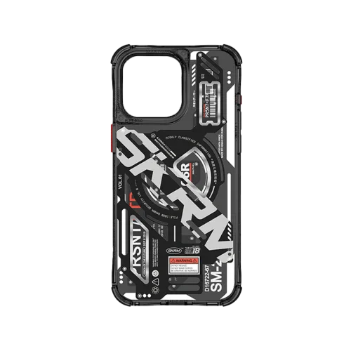 SkinArma Ekho MagSafe Case For IPhone 15 Pro - Black SK-2023IPP61-EKHO-BLK ,