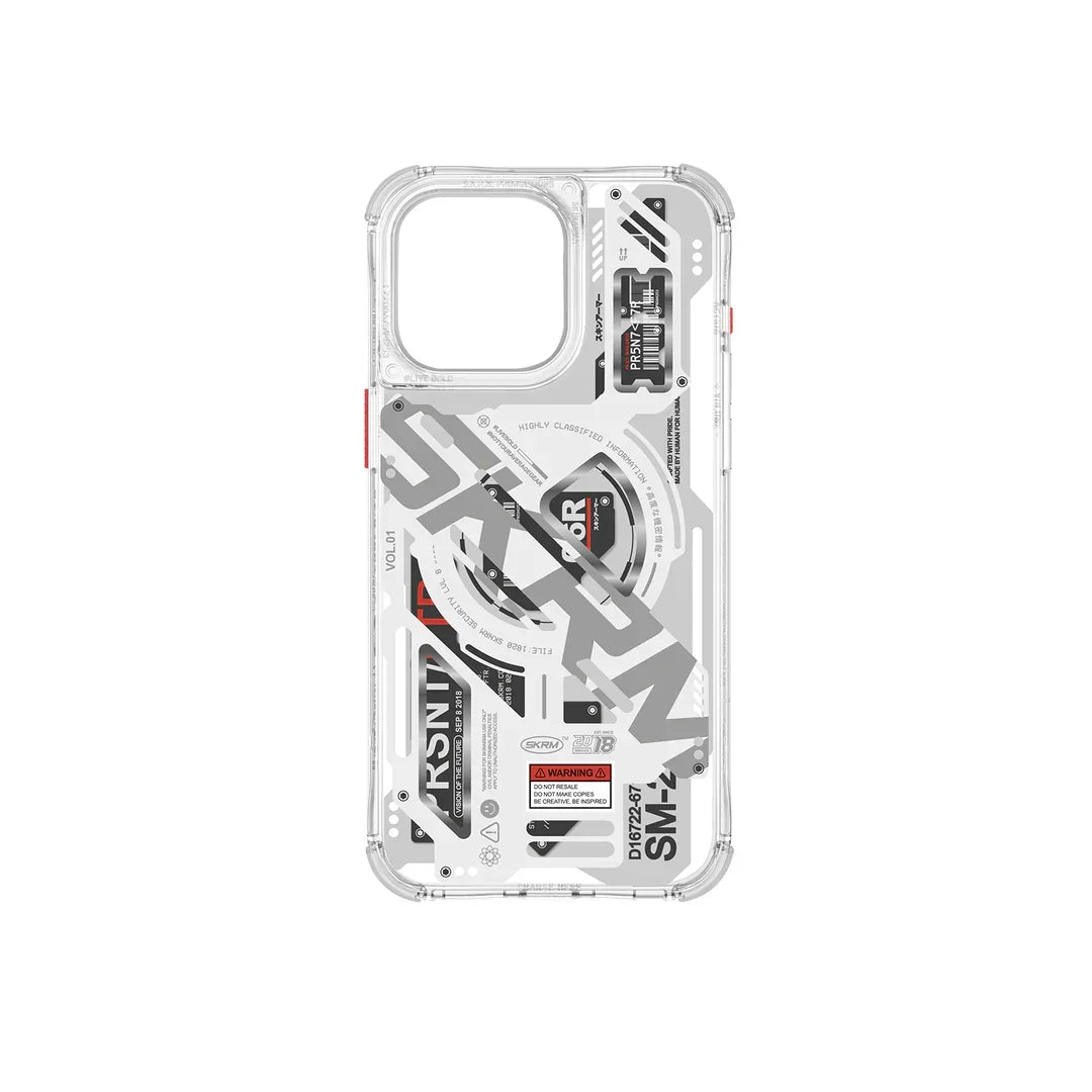 SkinArma Ekho MagSafe Case For IPhone 15 Pro - Clear SK-2023IPP61-EKHO-CLR ,