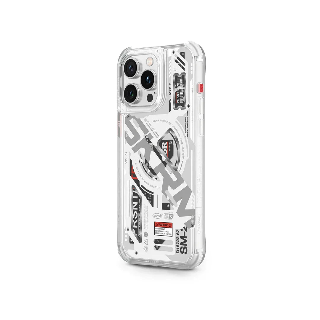 SkinArma Ekho MagSafe Case For IPhone 15 Pro - Clear SK-2023IPP61-EKHO-CLR ,