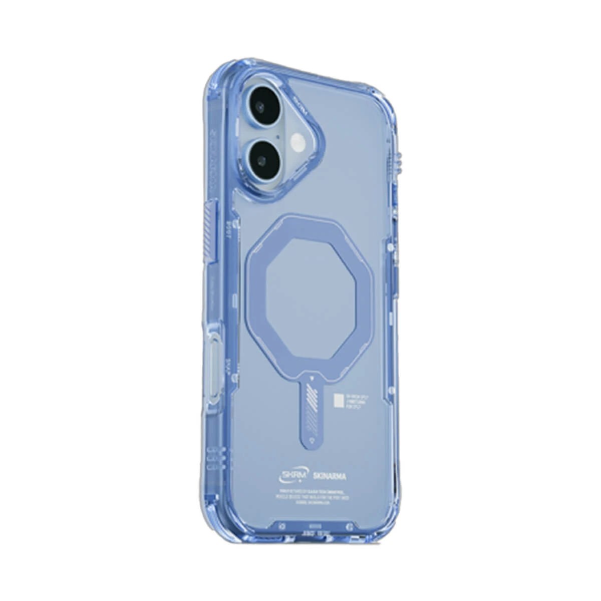 SkinArma |SK-2025IP6.3-SDOMS-SBL| Saido Mag Safe Case | For IPhone 17 , 6.3 