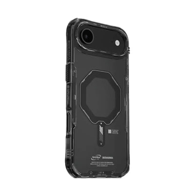 SkinArma |SK-2025IP6.6-SDOMS-BLK| Saido Mag Safe Case | For IPhone 17 Air , 6.6 " , 2025 | Black - GulfStore.com