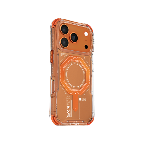 SkinArma |SK-2025IPP6.9-MGMA-ORG| Magma Mag Safe Case | For IPhone 17 Pro Max , 6.9 