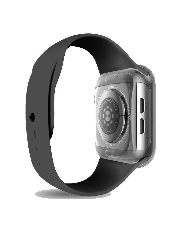 Uniq Garde Hybrid Case for Apple Watch 44mm - Smoked Grey