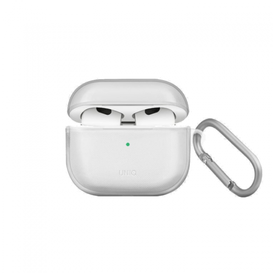 Uniq Glase Hang Case for Airpods 3 - Glossy Clear