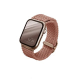 UNIQ ASPEN BRAIDED WATCH STRAP FOR APPLE WATCH 44/42MM - GRAPEFRUIT PINK