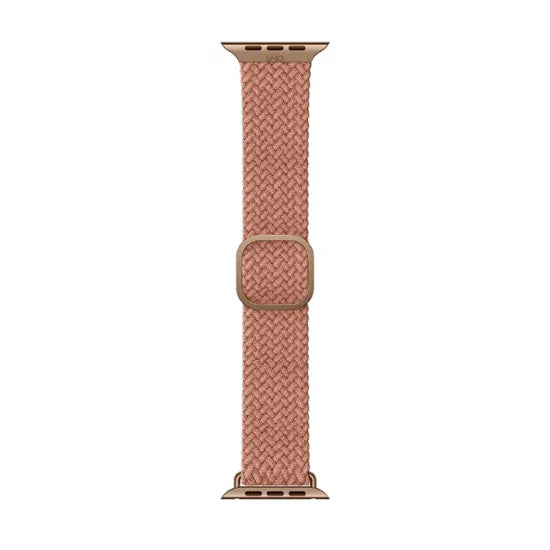 UNIQ ASPEN BRAIDED WATCH STRAP FOR APPLE WATCH 44/42MM - GRAPEFRUIT PINK