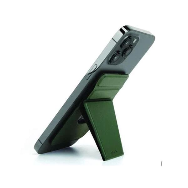 Uniq Lyft Magnetic Snap-On Stand and Card Holder - Pine Green