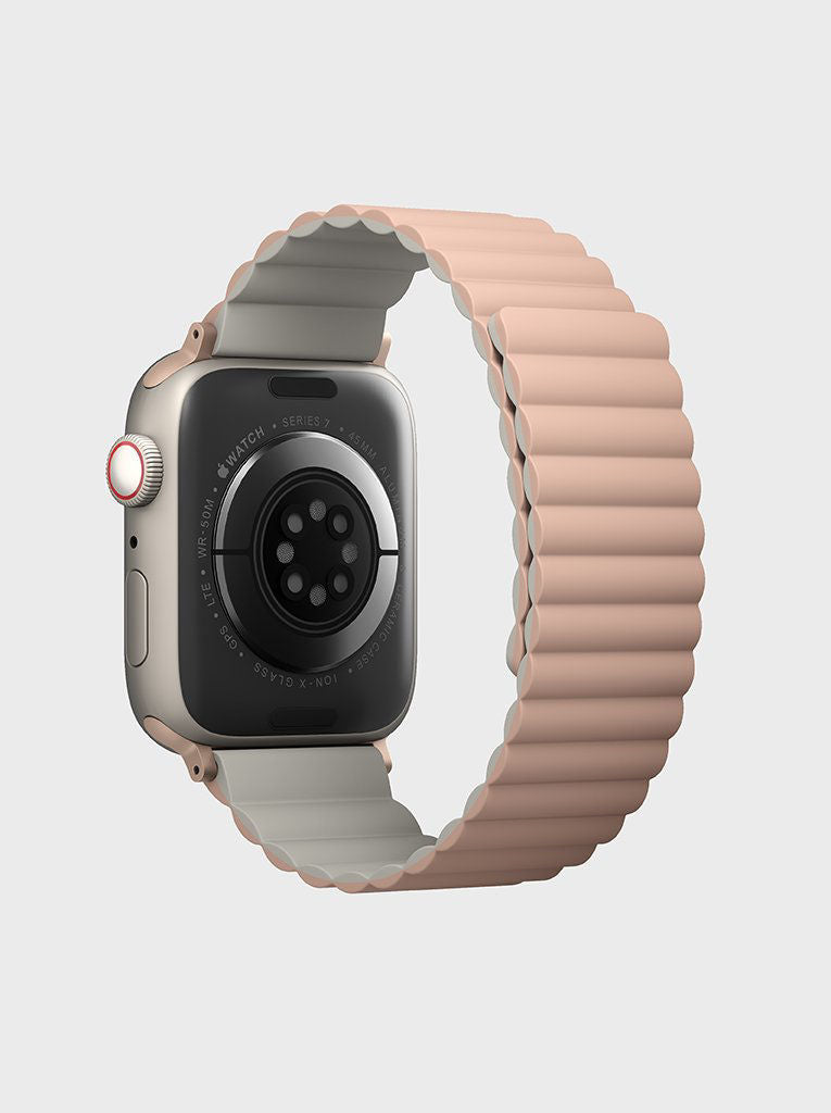Uniq Revix Reversible Magnetic for Apple Watch Strap 38/40/41mm Blush - Pink/Beige