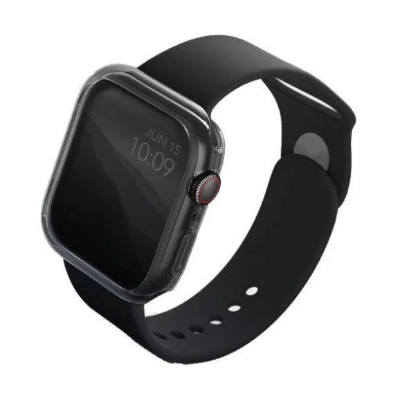 UNIQ Glase Apple Watch Case Dual Pack 45mm - Clear/Smoke