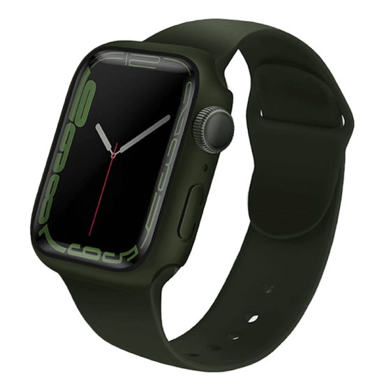 Uniq Legion Case With Screen Protection for Apple Watch 45mm - Hunter Green