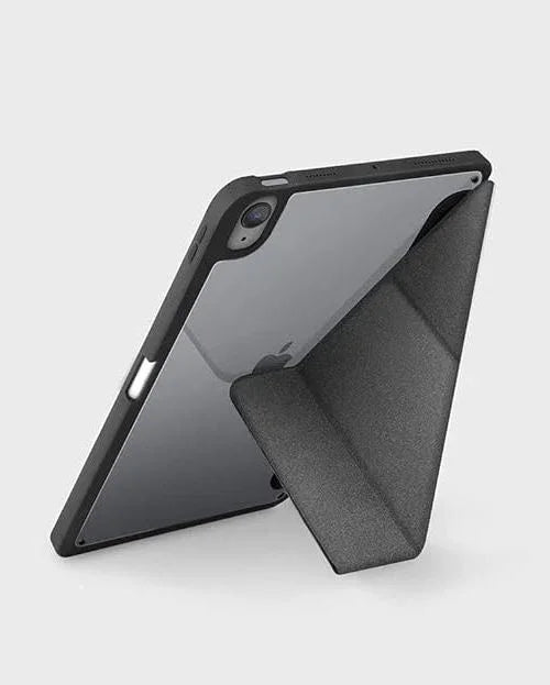 UNIQ-NPDA10.9(2022)-MOVGRY، UNIQ MOVEN NEW IPAD AIR 10.9 (2022/20) - CHARCOAL (GREY)، حافظة، Moven، رمادي