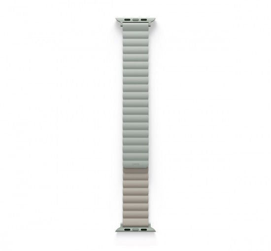 Uniq Revix Silicone Magnetic Strap for Apple Watch 42, 44, 45mm - sage-beige
