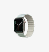 Uniq Revix Silicone Magnetic Strap for Apple Watch 42, 44, 45mm - sage-beige