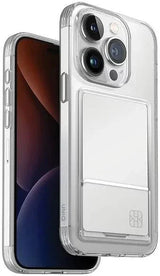 UNIQ-AFIDTRANUNIQ HYBRID IPHONE 15 PRO AIR FENDER ID - NUDE (شفاف)