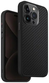UNIQ HYBRID IPHONE 15 PRO MAGCLICK CHARGING KEVA - CARBON (BLACK)