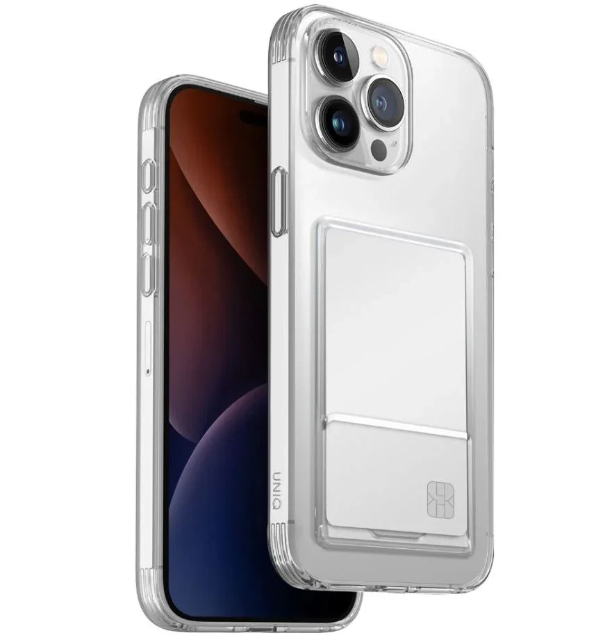 UNIQ-IP6.7P(2023)-AFIDTRANUNIQ HYBRID IPHONE 15 PRO MAX AIR FENDER ID - NUDE (شفاف)شفاف