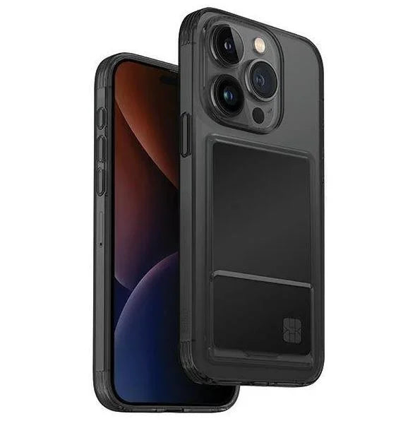 UNIQ-IP6.1P(2023)-AFIDGTNTUNIQ HYBRID IPHONE PRO (2023) 6.1 AIR FENDER ID - SMOKED (GREY TINTED)Grey Tinted