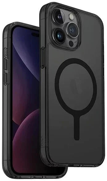 UNIQ HYBRID IPHONE 15 PRO MAGCLICK CHARGING LIFEPRO XTREME (AF) - Frost Smoke