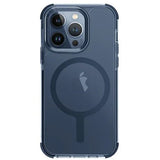 UNIQ COMBAT APPLE IPHONE 15 PRO MAX MAGCLICK CHARGING - SMOKE BLUE