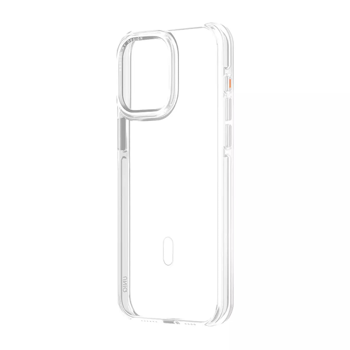 Uniq Calio MagClick Magnetic Charging Case For iPhone 15 Pro Max - Nude Transparent