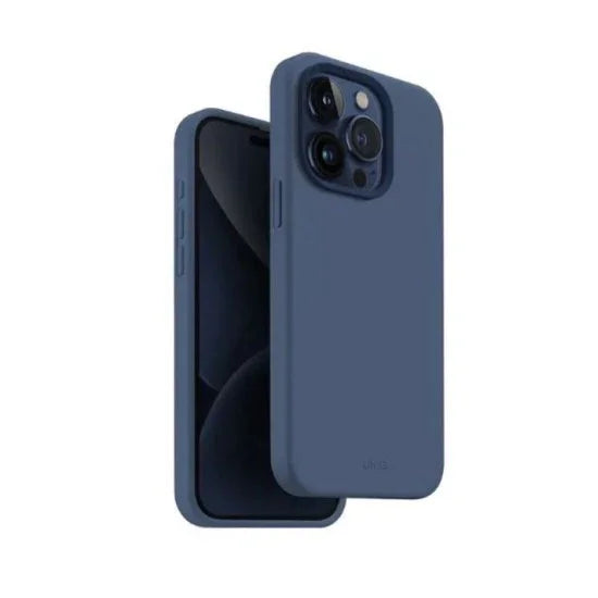 UNIQ HYBRID IPHONE 15 PRO MAX MAGCLICK CHARGING LINO HUE - NAVY (BLUE)