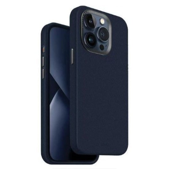 UNIQ HYBRID IPHONE15 PRO MAX MAGCLICK CHARGING LYDEN - NAVY BLUE (BLUE)