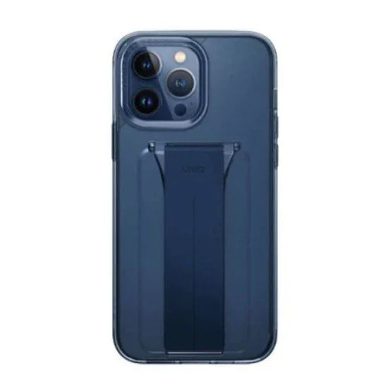UNIQ HYBRID IPHONE15 PRO HELDRO MOUNT WITH STAND - ULTRAMARINE (DEEP BLUE)