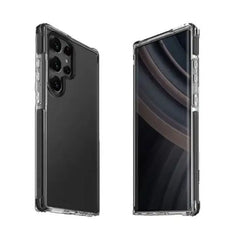 UNIQ Hybrid Combat Case For Samsung Galaxy S24 Ultra - Carbon Black-GS24UHYB-COMBLK - GulfStore.com